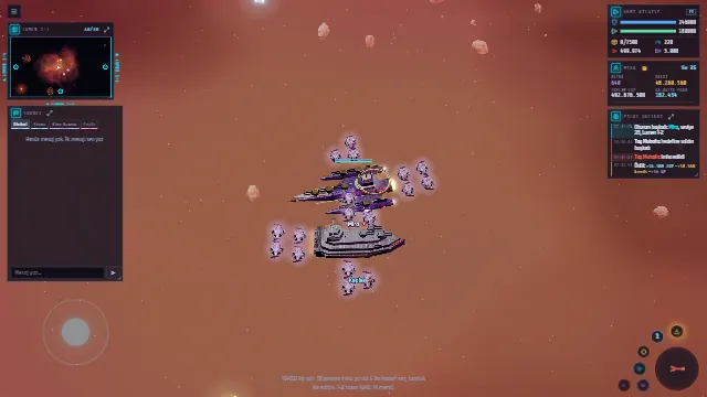 Combat in Lumen 1-2 (with the game interface)